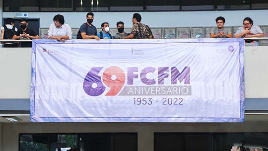 Celebra Facultad de Ciencias Físico Matemáticas 69 años