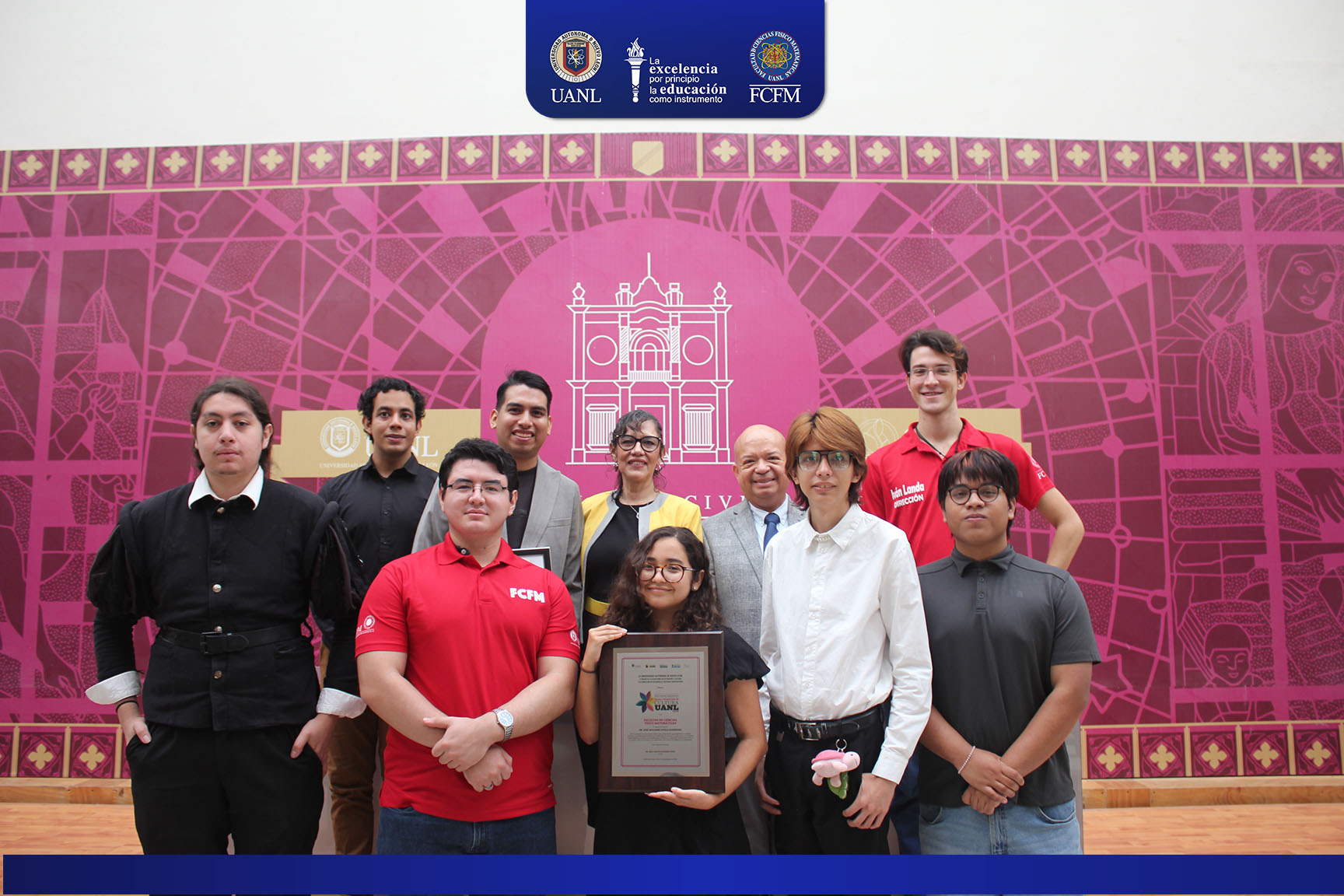 FCFM recibe reconocimiento “Escuela Promotora de Cultura 2025”