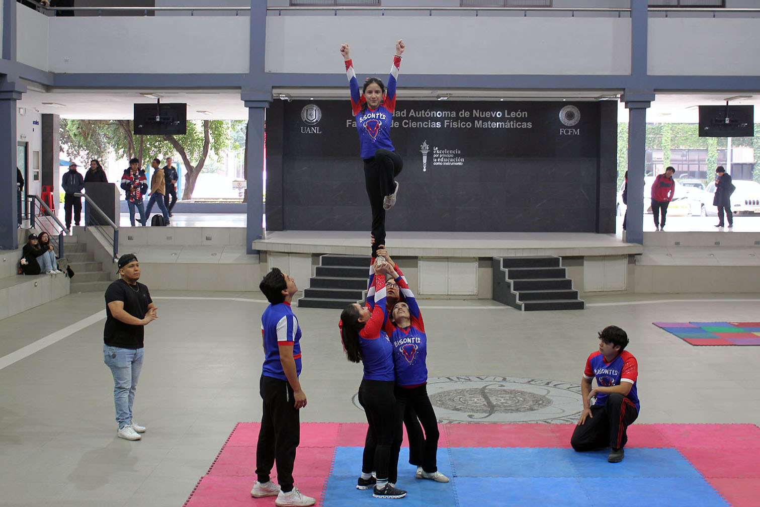 La Facultad de Ciencias Físico Matemáticas realiza muestra deportiva previo al inicio del semestre