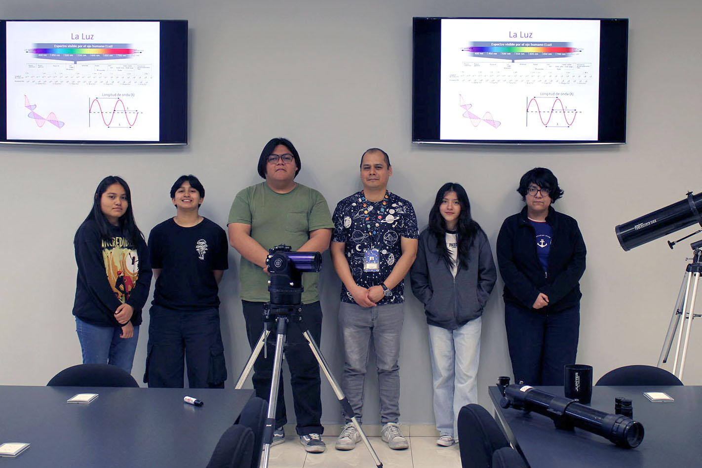 La Sociedad Astronómica Estudiantil Laniakea realiza taller “Introducción a Telescopios” en la Facultad
